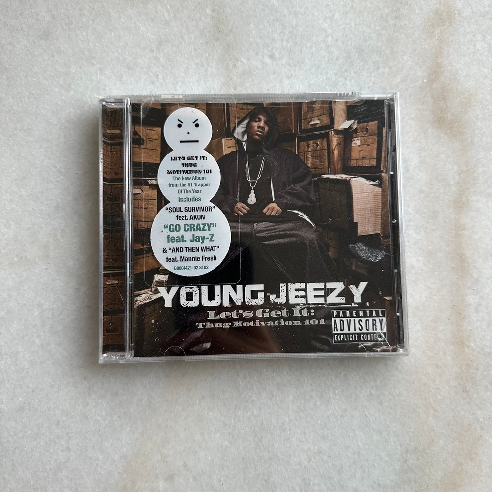 YOUNG JEEZY Let’s Get It: Thug Motivation 101 Compact Disc CD (2005)